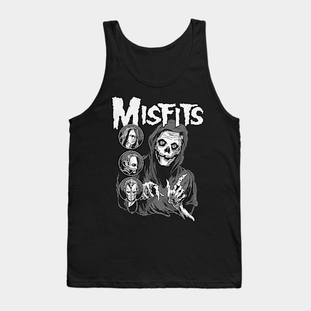 Misfits Tank Top by CosmicAngerDesign